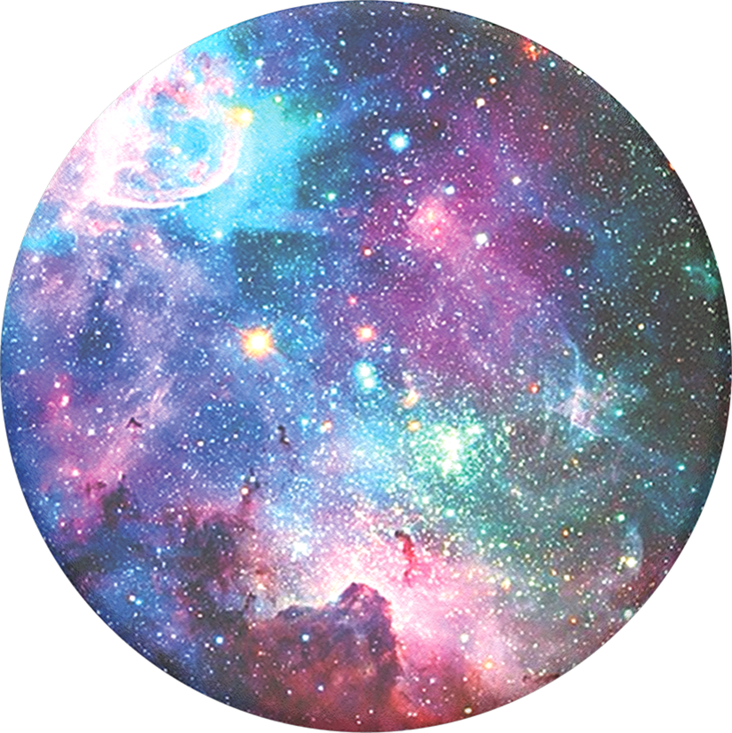 PopSockets PopGrip - ausziehbare Handyhalterung  - Blue Nebula