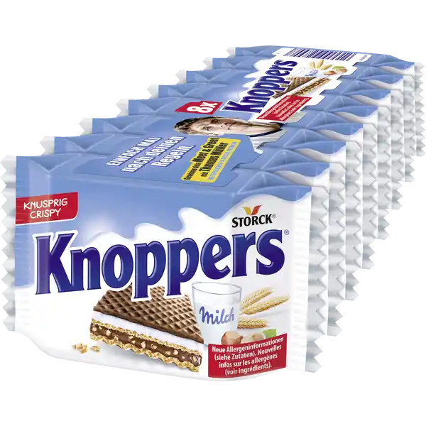 Knoppers 8er Packung