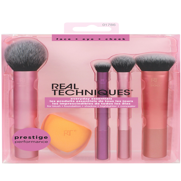 Real Techniques Everyday Essentials PinselSet rossmann.de