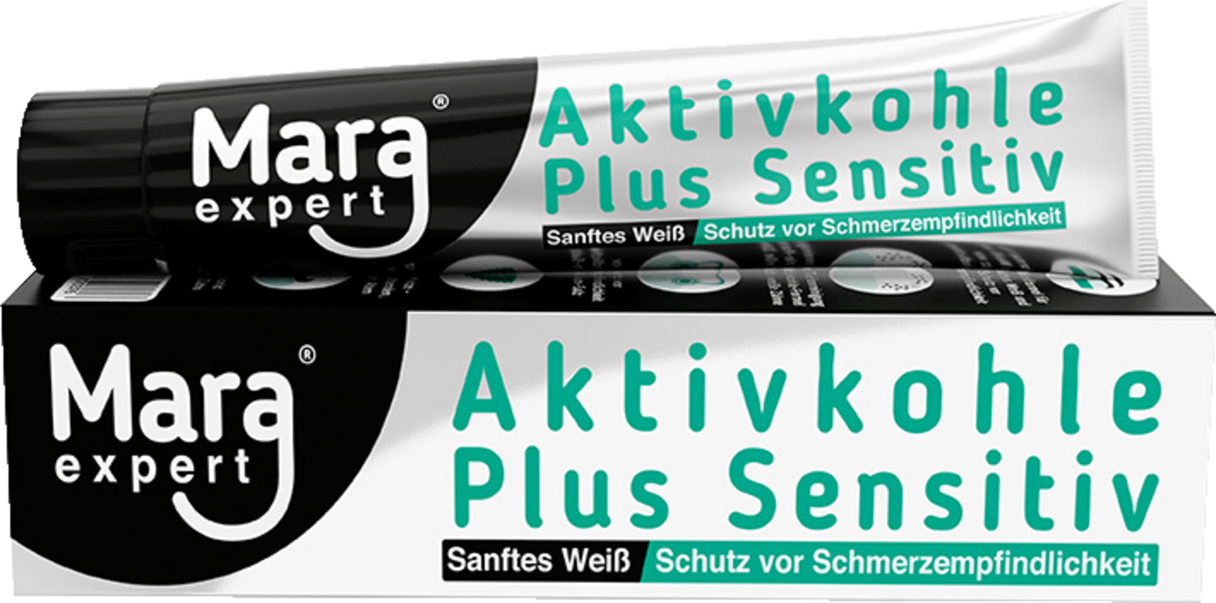 معجون أسنان بالفحم النشط بلس سينسيتف