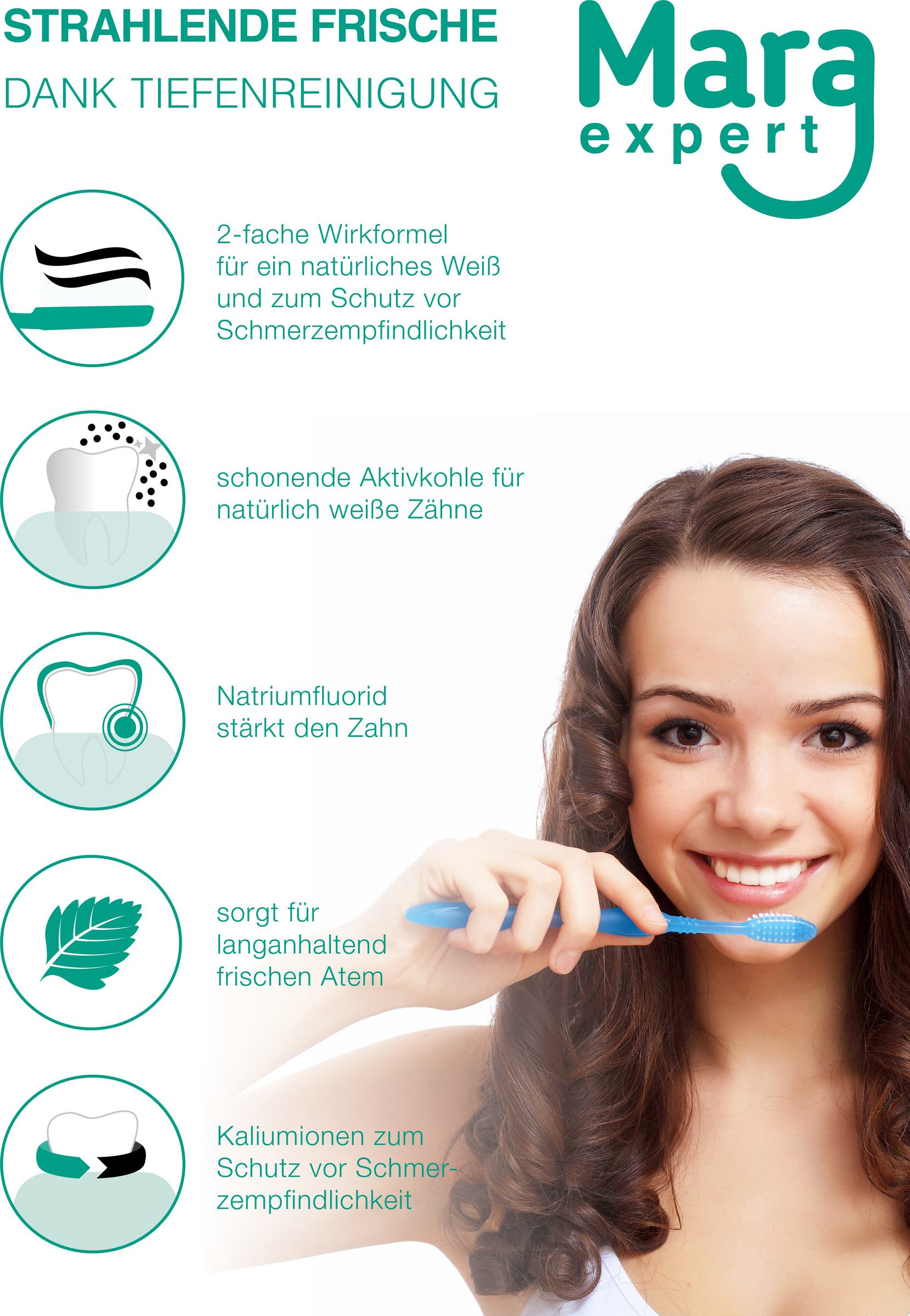 معجون أسنان بالفحم النشط بلس سينسيتف 5