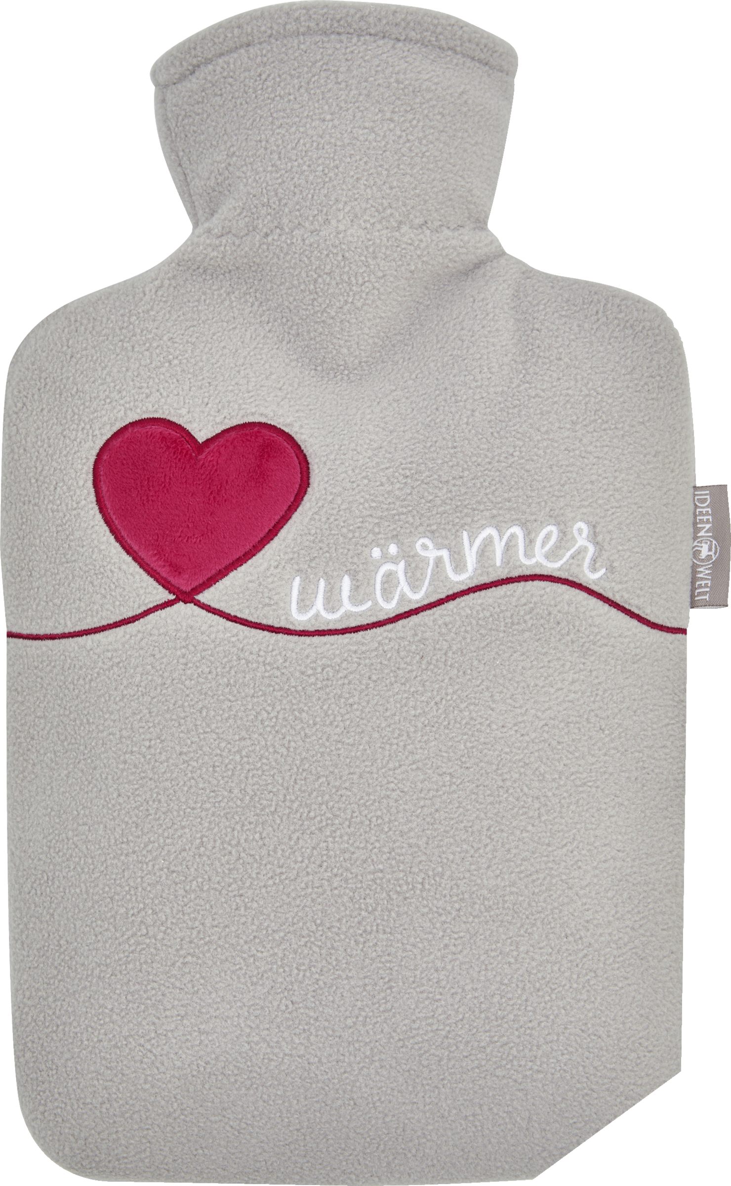 WÄRMFLASCHE Herzwärmer