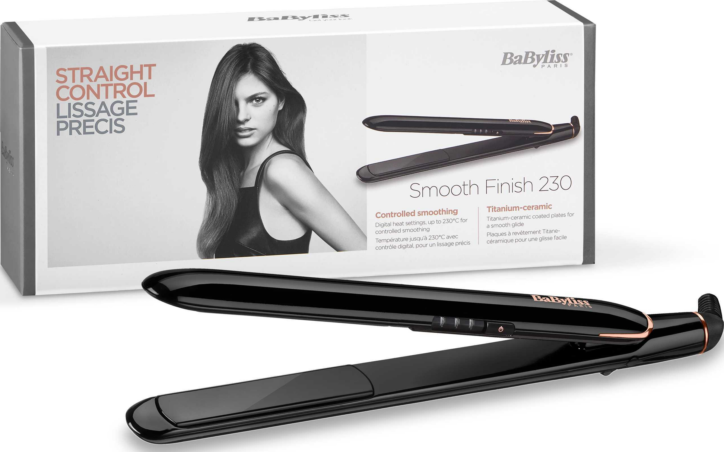 BaByliss Smooth Finish 230 Haarglätter ST250E