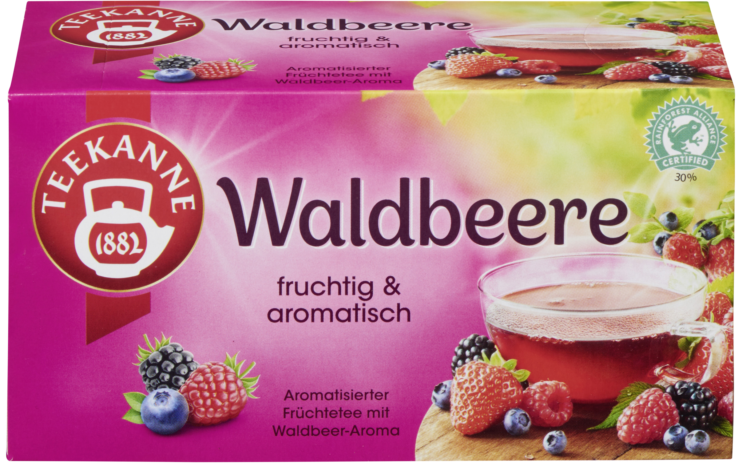 Teekanne Waldbeere Früchtetee