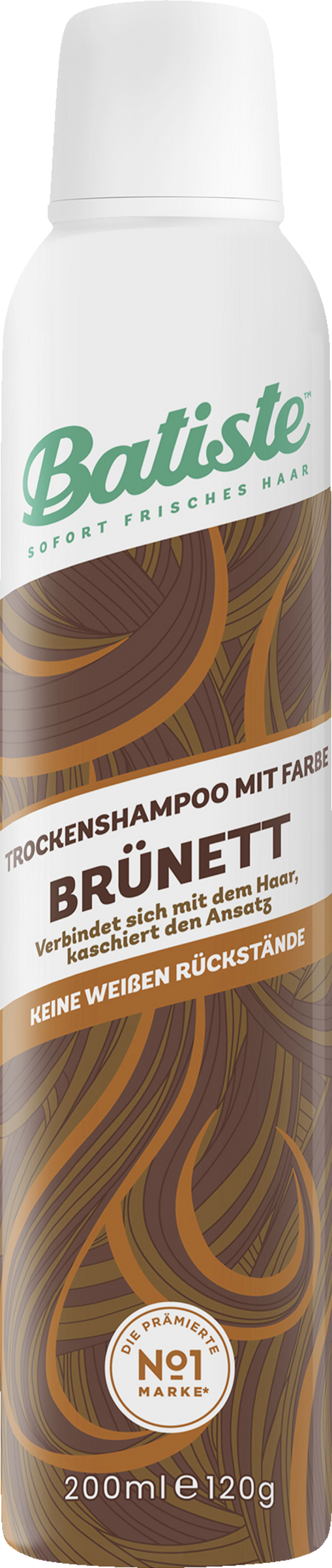 Batiste Trockenshampoo mit Farbe Brünette