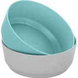 Growing Schale 2er Set blau/grau