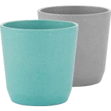 Growing Becher 2er Set blau/grau