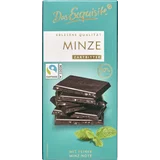 Schokolade Minze Zartbitter