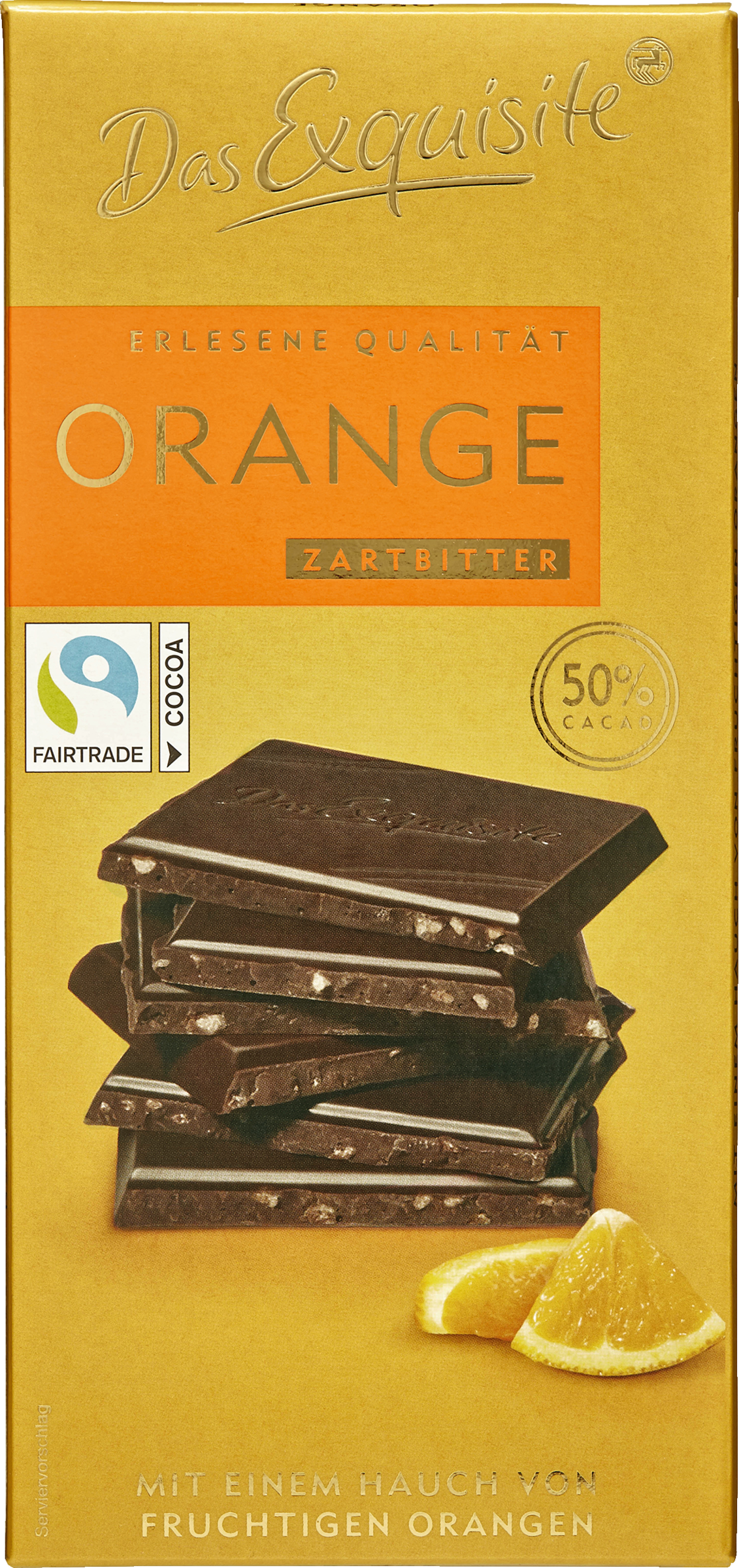 Das Exquisite Schokolade Orange Zartbitter