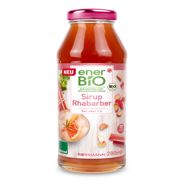 enerBiO Sirup Rhabarber online kaufen rossmann.de