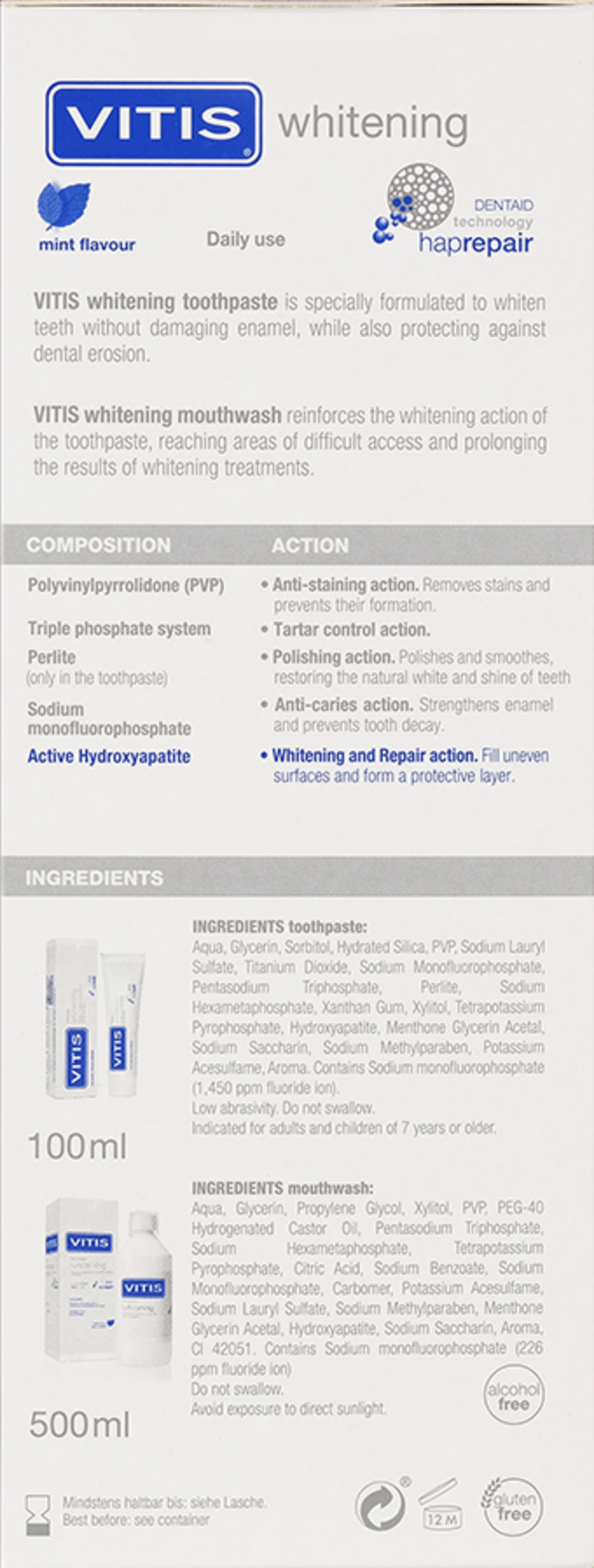 مجموعة Whitening Vorteilsset 3