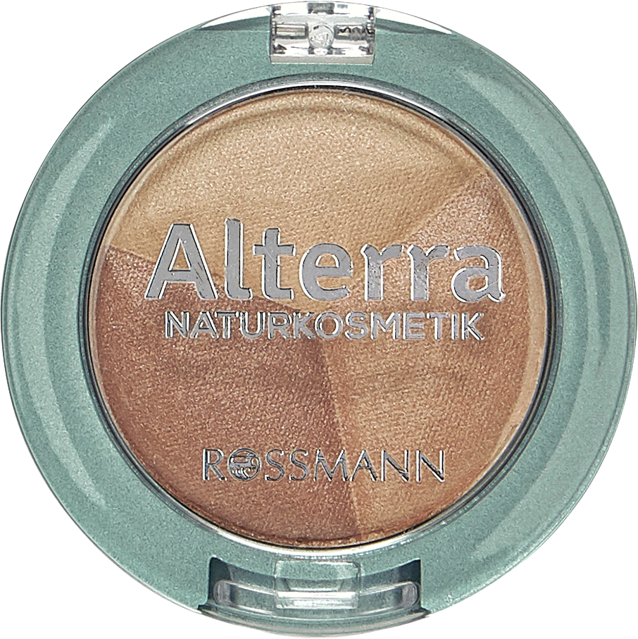 Alterra NATURKOSMETIK Trio Lidschatten 01 - Cacao Sensation