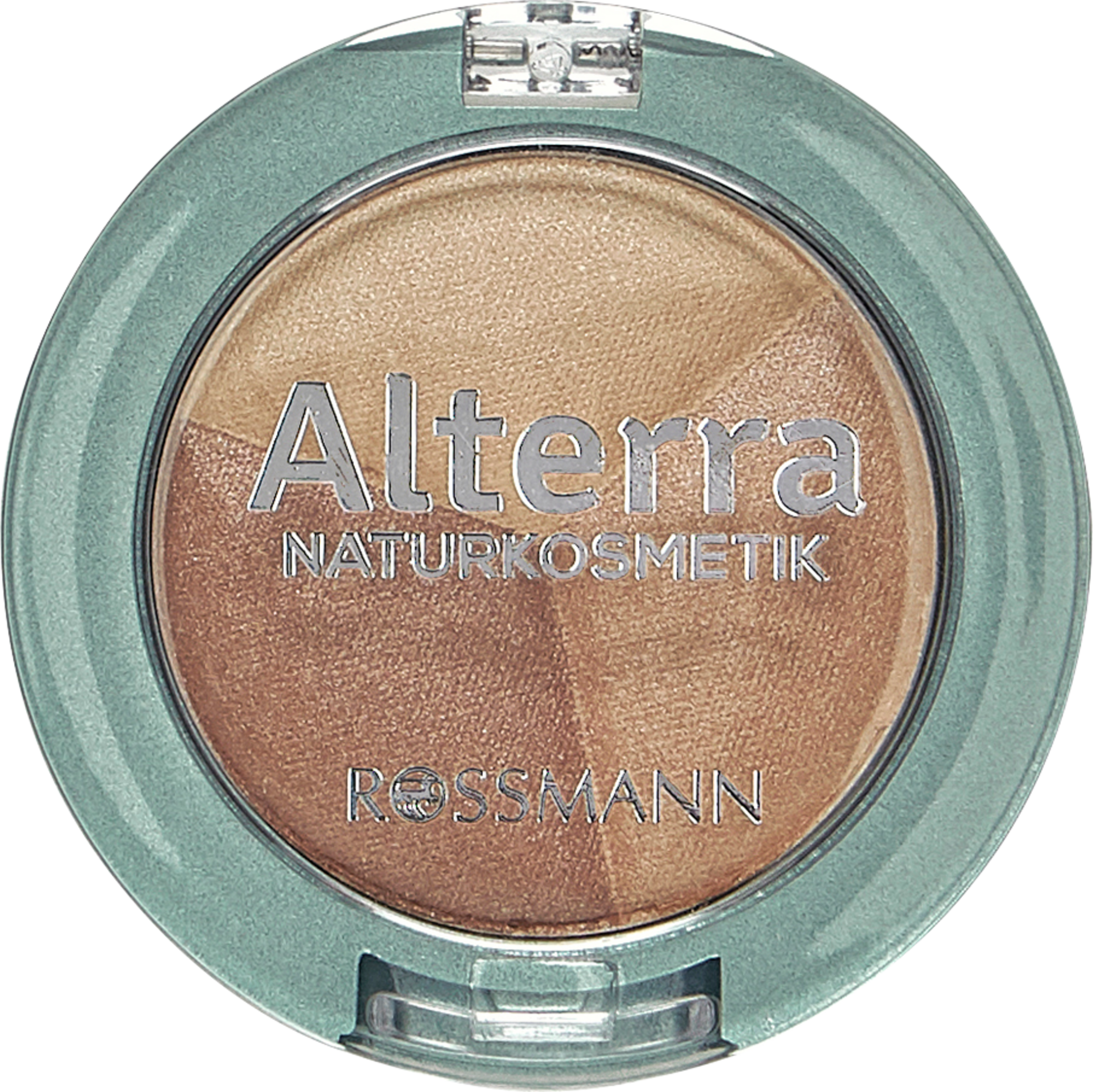 Alterra NATURKOSMETIK Trio Lidschatten 01 - Cacao Sensation