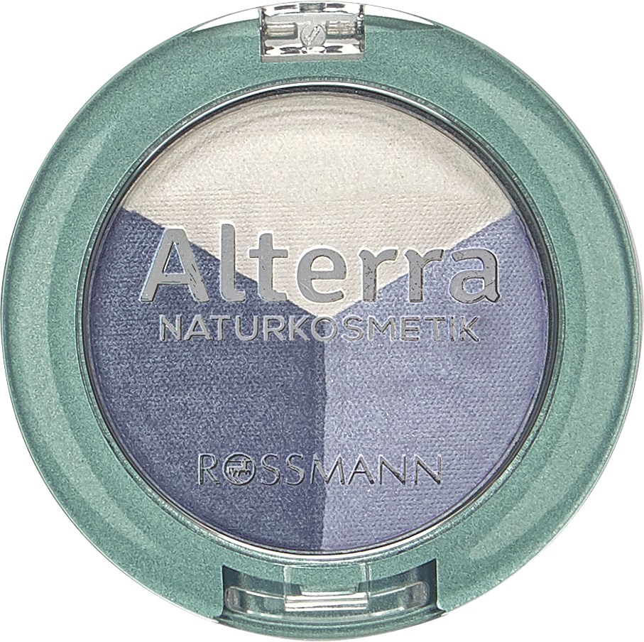 Alterra NATURKOSMETIK Trio Lidschatten 04 - Blue Water
