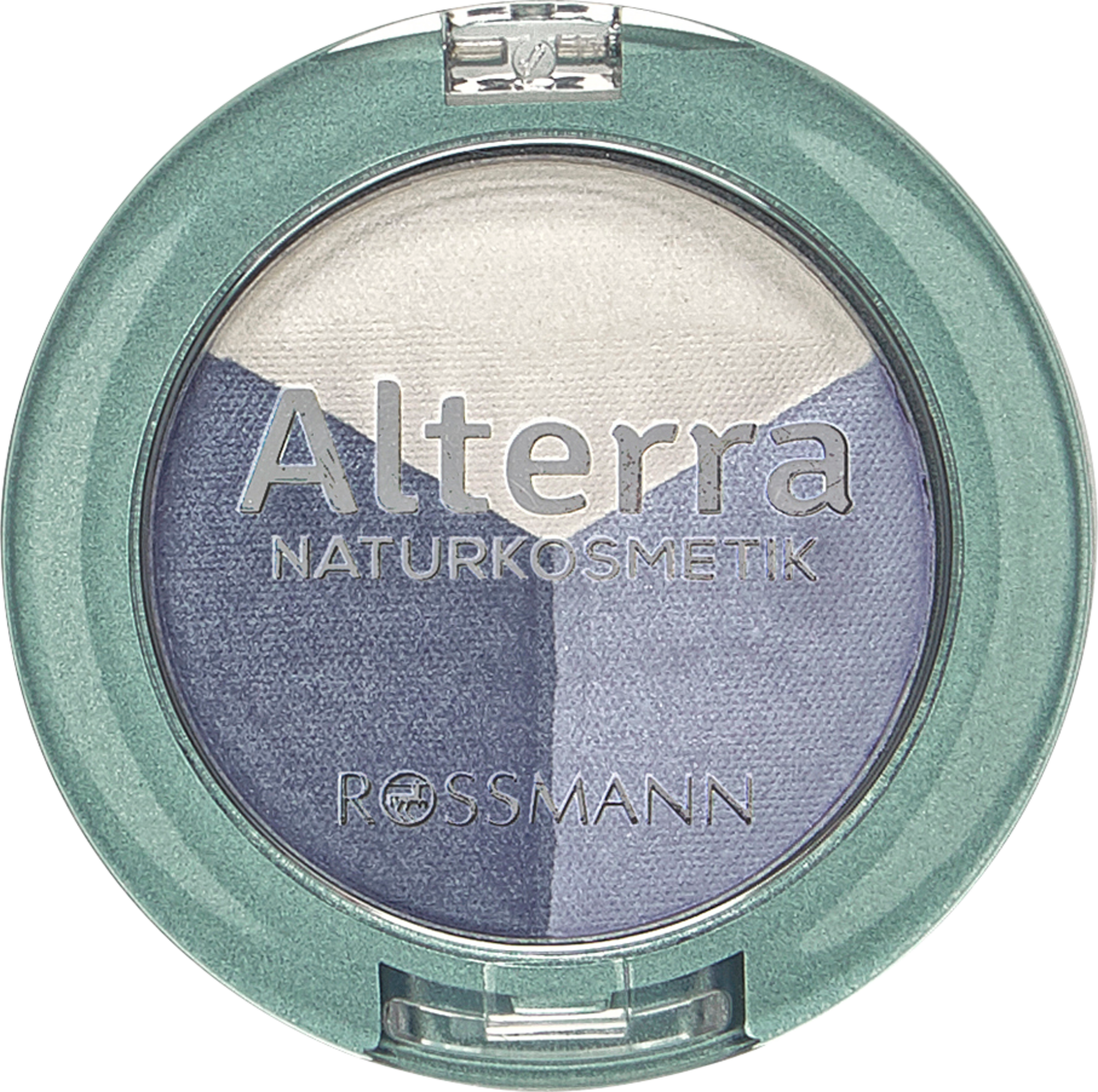 Alterra NATURKOSMETIK Trio Lidschatten 04 - Blue Water