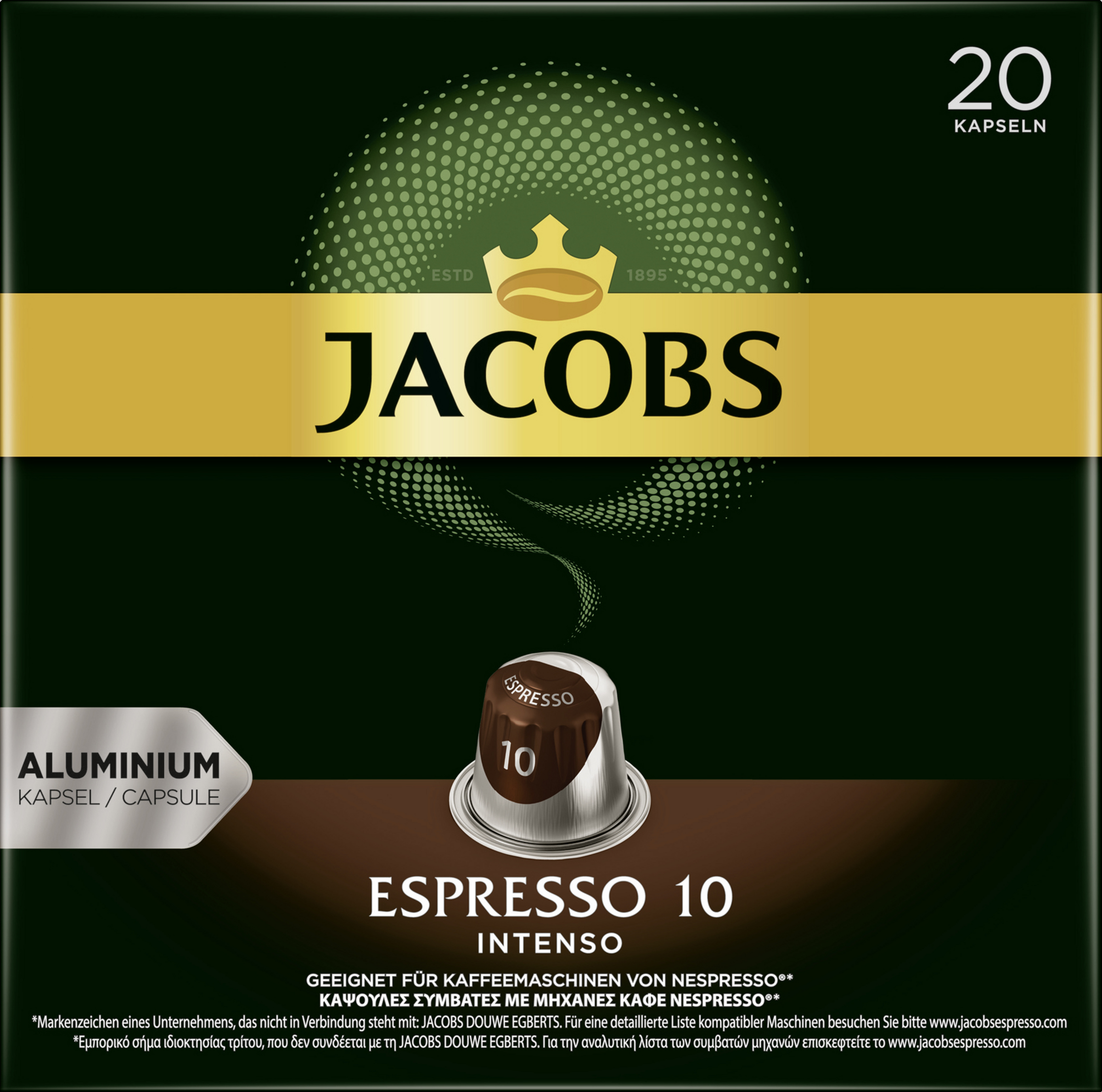 Kaffeekapseln Espresso 10 Intenso