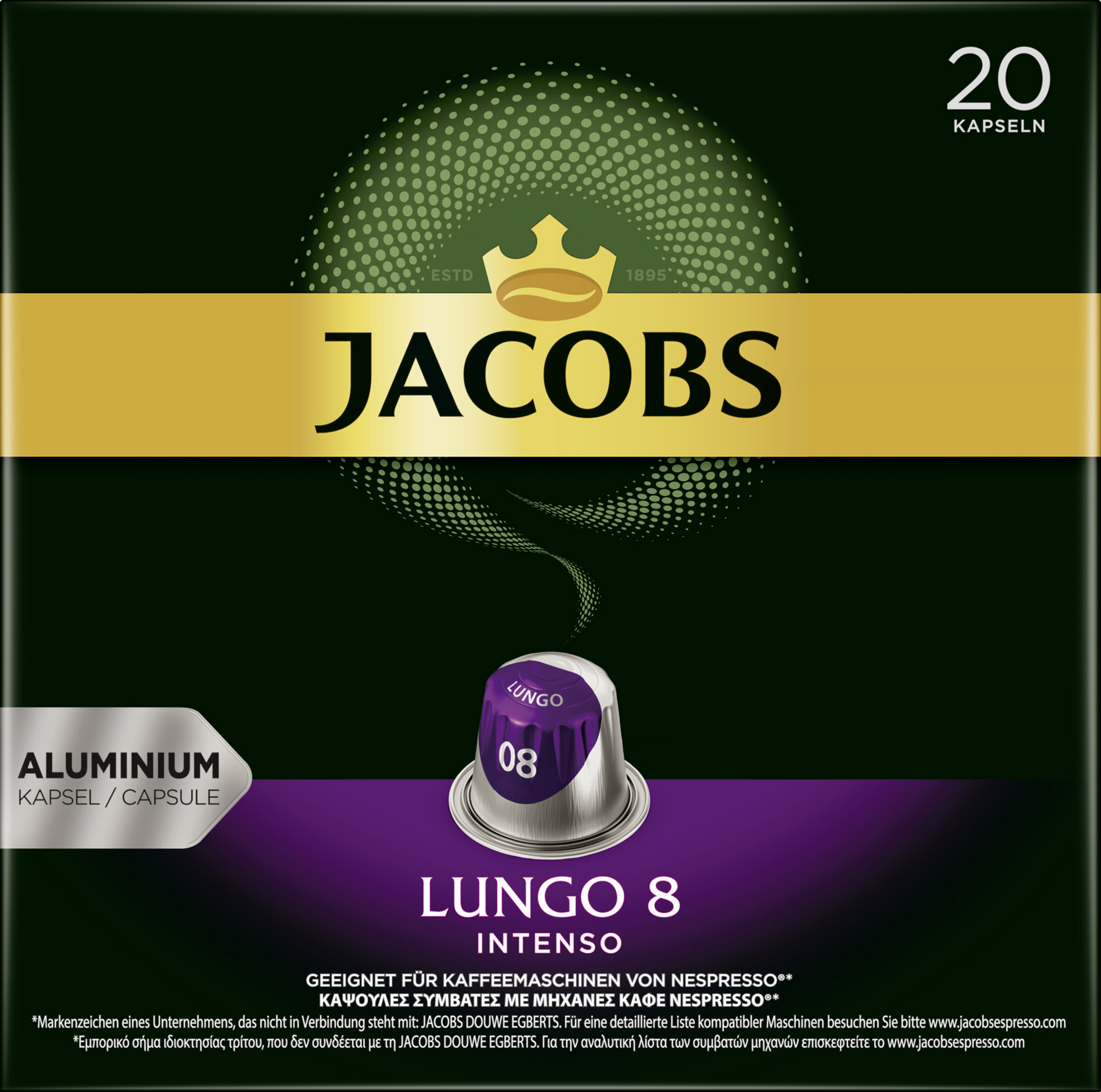Kaffeekapseln Lungo 8 Intenso