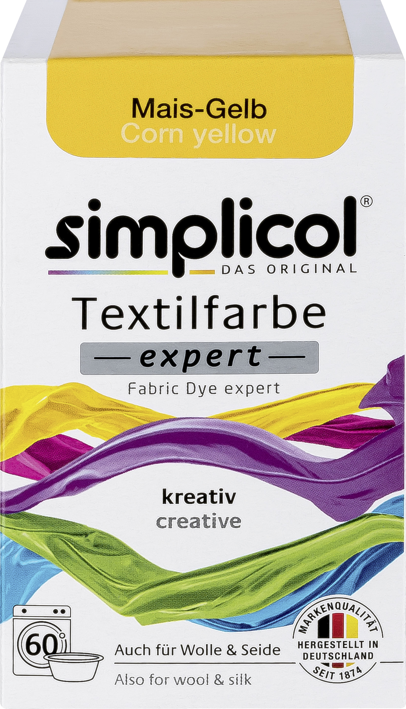 Textilfarbe expert Mais-Gelb