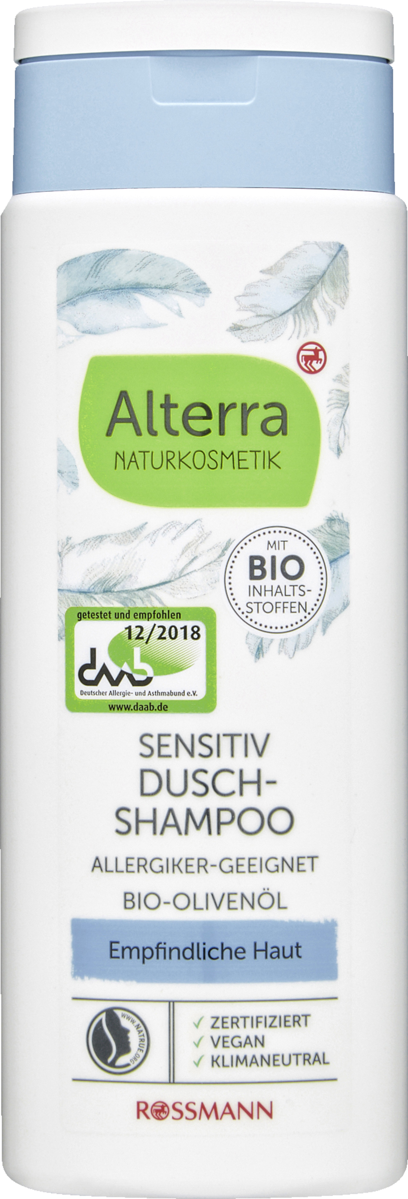 Alterra NATURKOSMETIK Sensitiv DuschShampoo Parfümfrei online kaufen rossmann.de