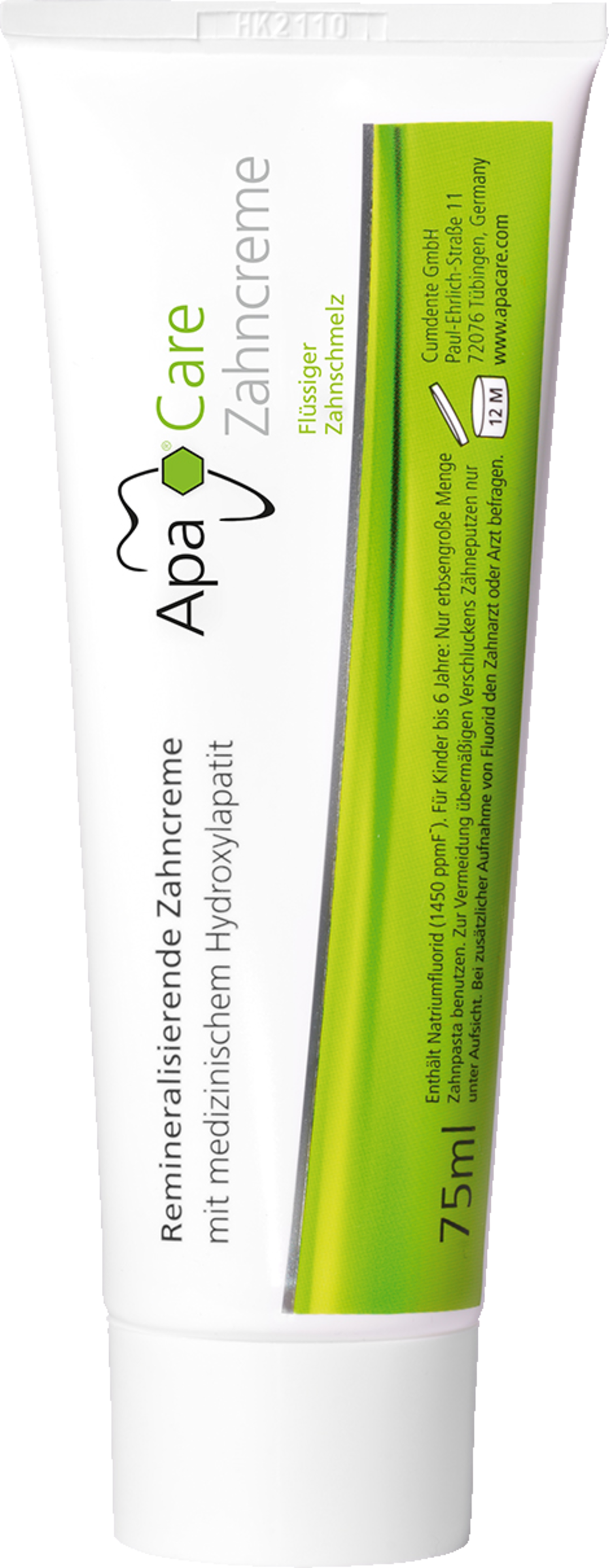 ApaCare Remineralisierende Zahncreme