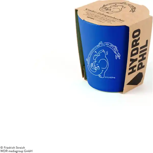 كوب تنظيف أسنان على شكل فيل