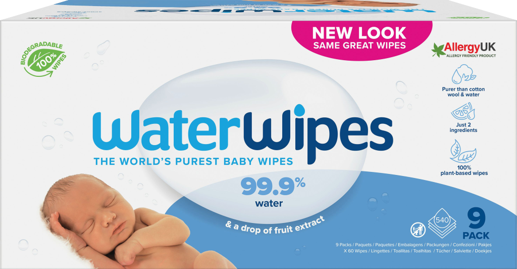 WaterWipes Babyfeuchttücher
