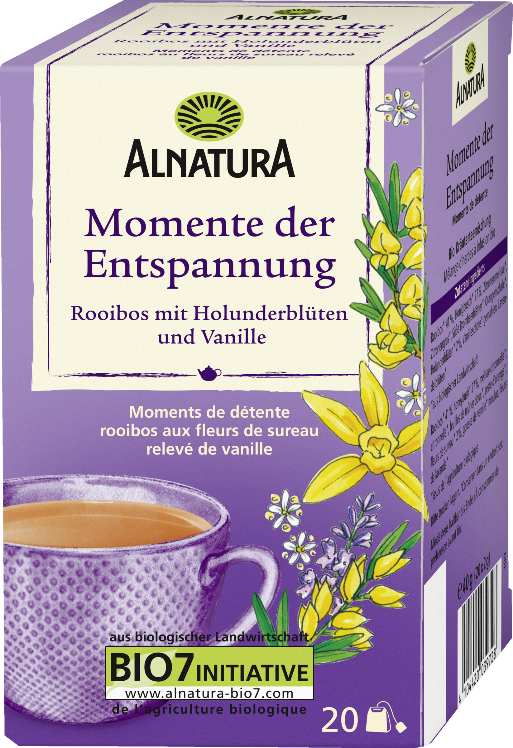 Alnatura Bio Tee Momente der Entspannung (20 Beutel)
