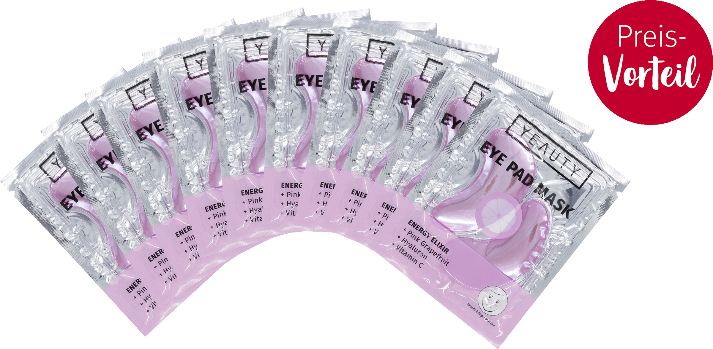 YEAUTY Vorteilspack Eye Pad Mask Energy Elixir online kaufen rossmann.de