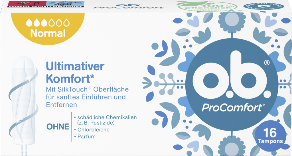 o.b. ProComfort Tampons Normal