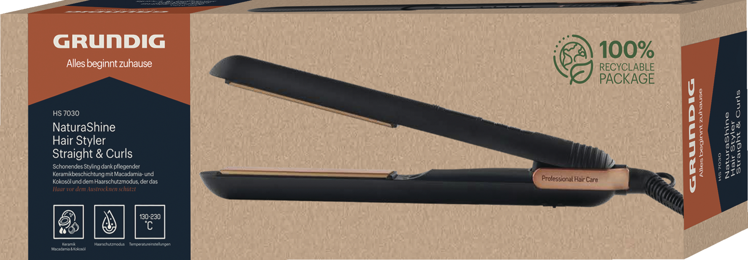 Grundig Haarglätter HS 7030 (Natura Shine)