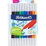 Colorella Duo Fasermaler Etui mit 10 Farben