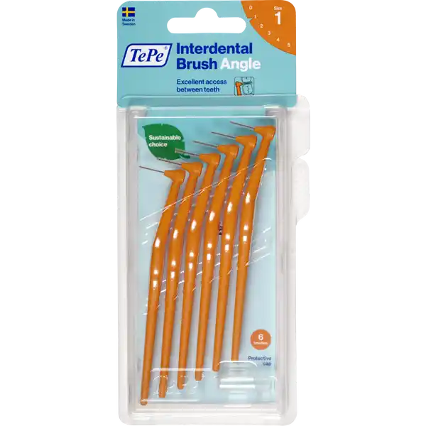 فرشاة ما بين الأسنان زاوية حجم 1