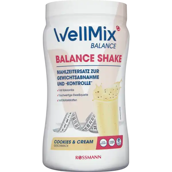WellMix BALANCE Shake Cookies & Cream online kaufen | rossmann.de