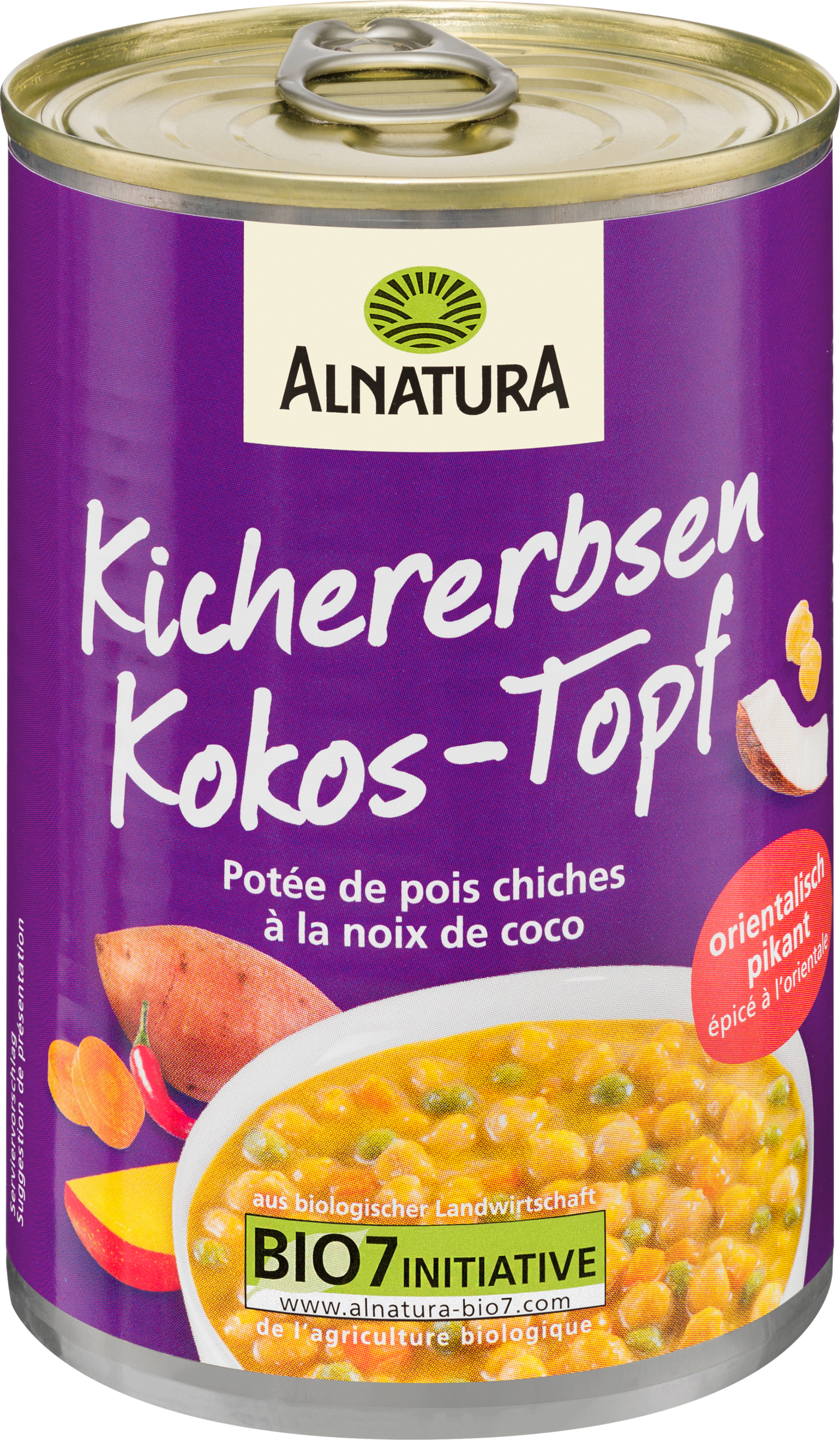 Alnatura Bio Kichererbsen-Kokos-Eintopf