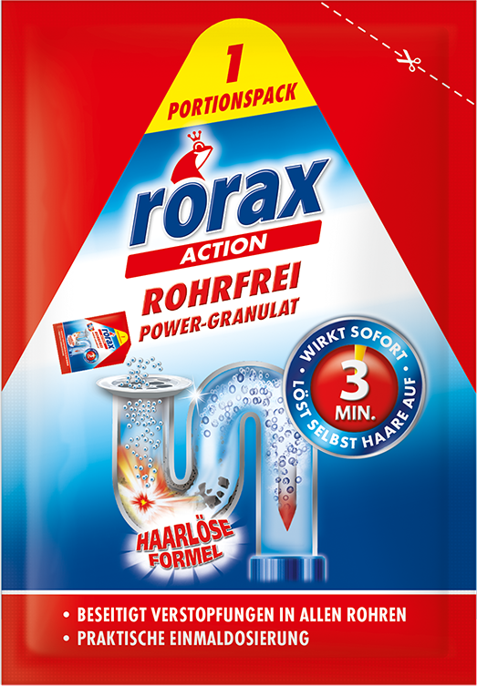 rorax Rohrfrei Power-Granulat