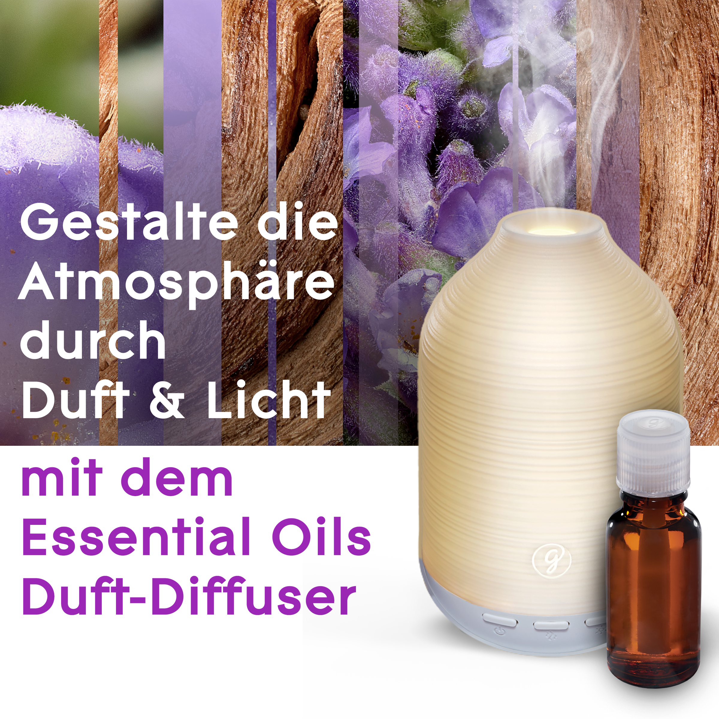 Glade Aromatherapy Essential Oils DuftDiffuser Nachfüller Moment of