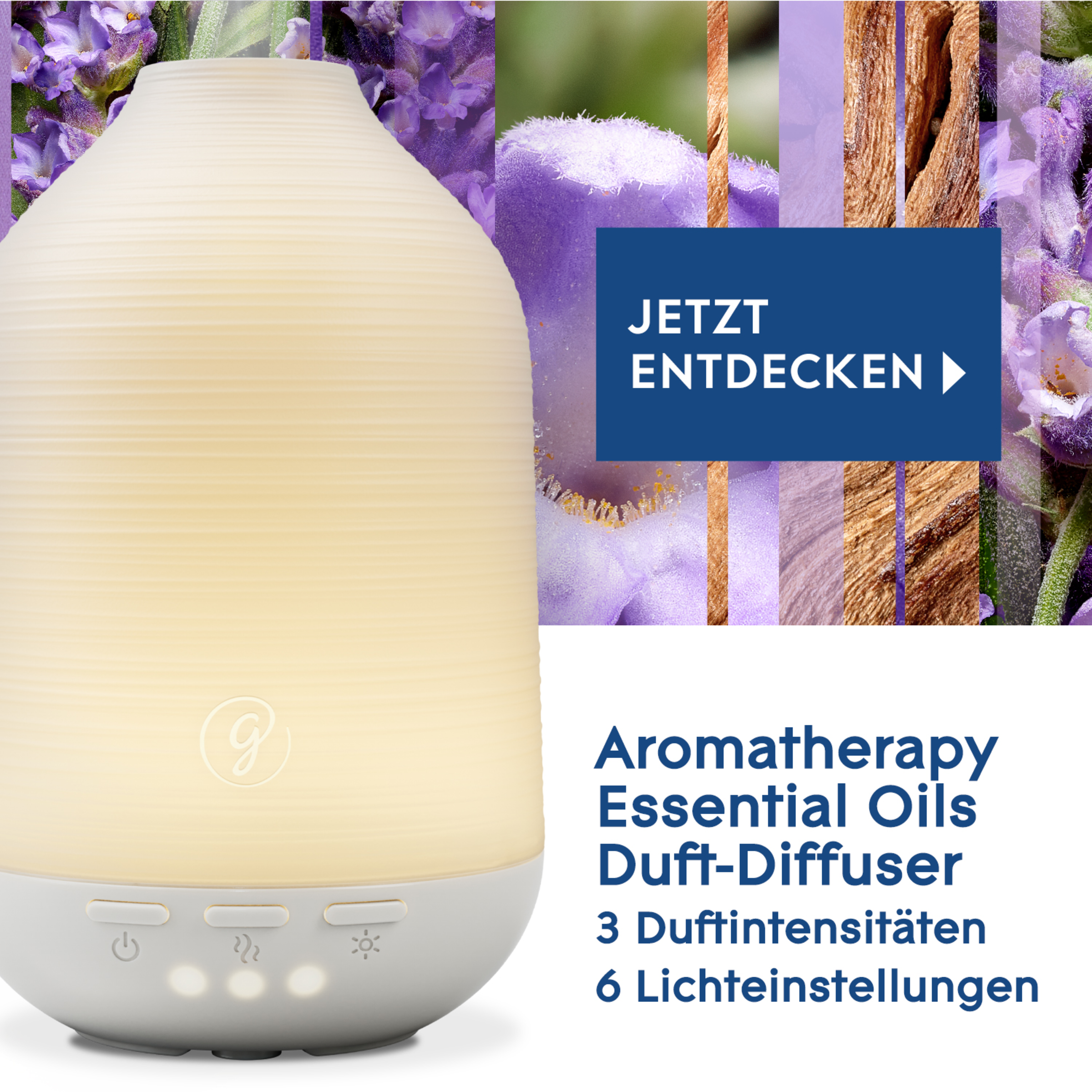 Glade Aromatherapy Essential Oils DuftDiffuser Starter Moment of Zen