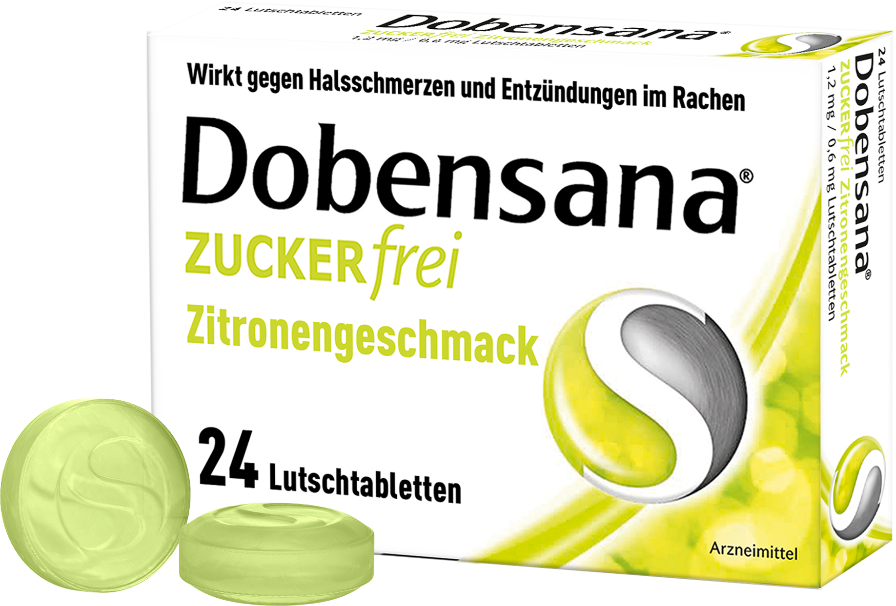 Dobendan Zuckerfrei Zitronengeschmack Lutschtabletten