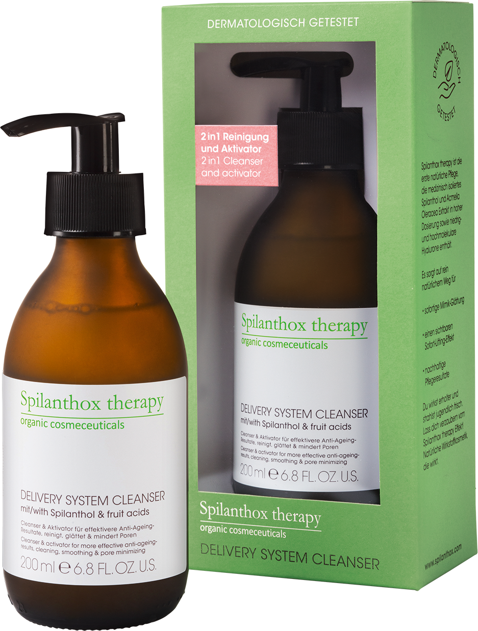Spilanthox therapy Delivery System Cleanser