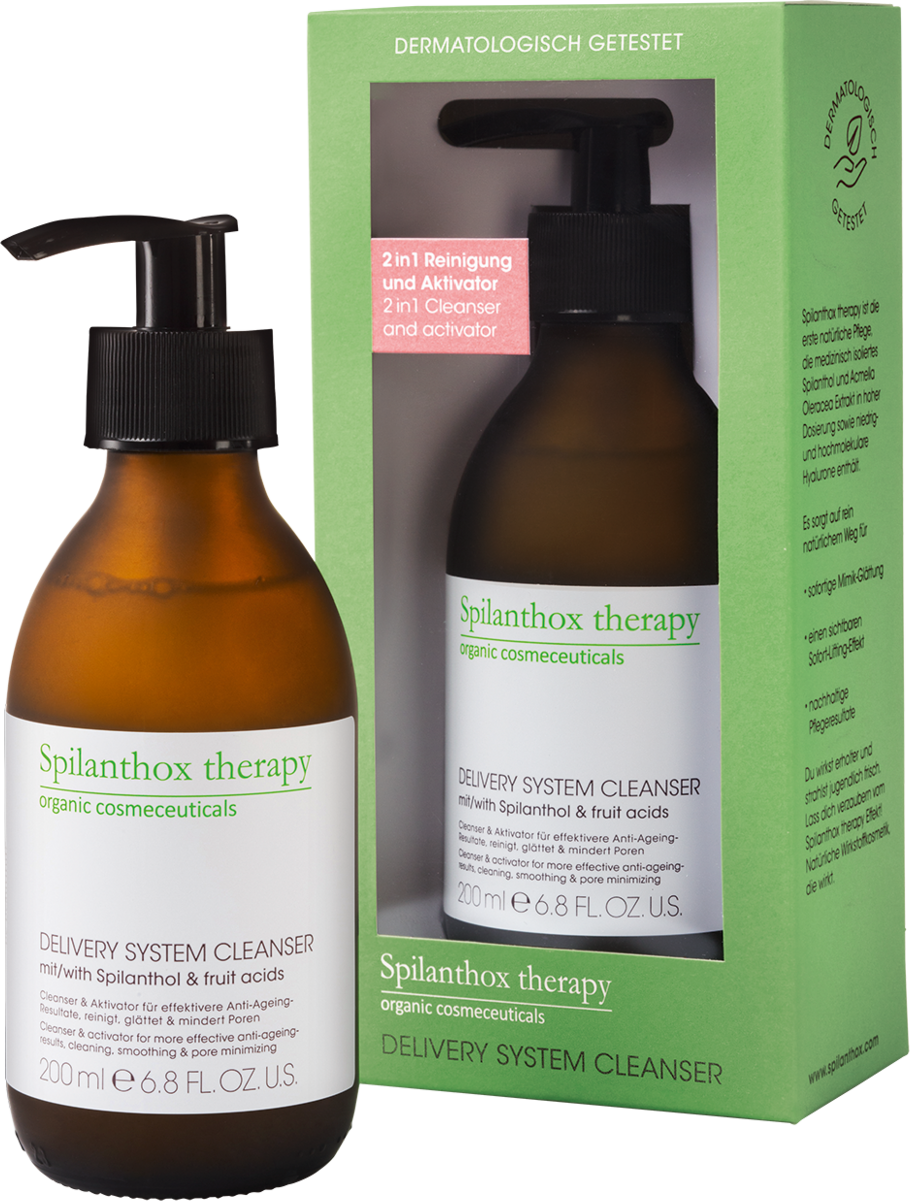Spilanthox therapy Delivery System Cleanser
