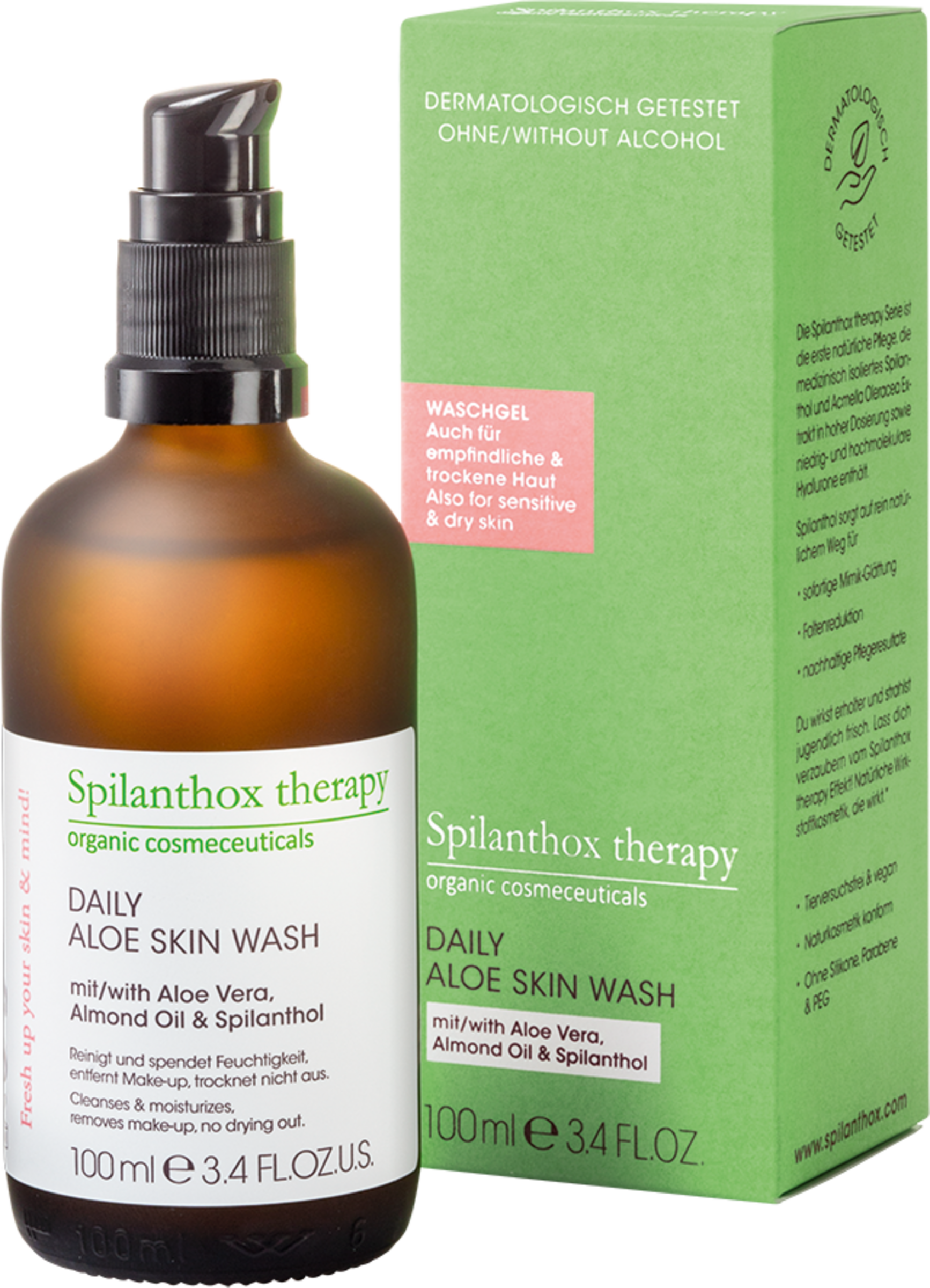 Spilanthox therapy Daily Aloe Skin Wash