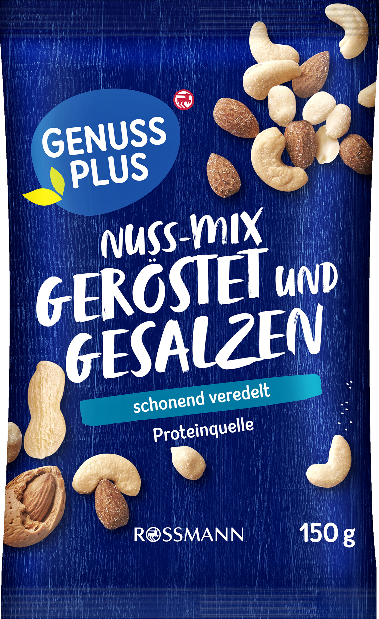 Nusskernmischung geröstet und gesalzen