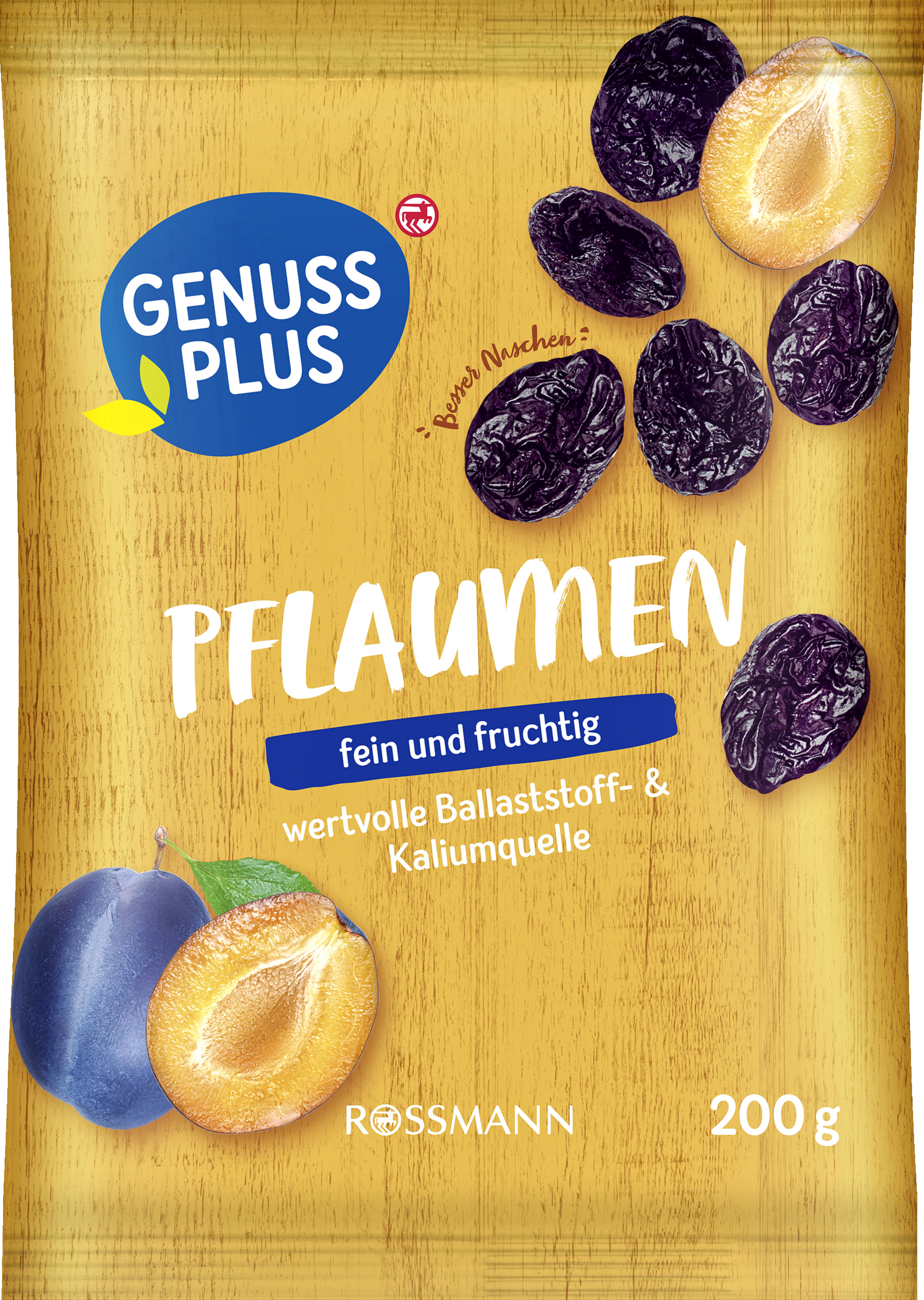 GENUSS PLUS Pflaumen fein und fruchtig