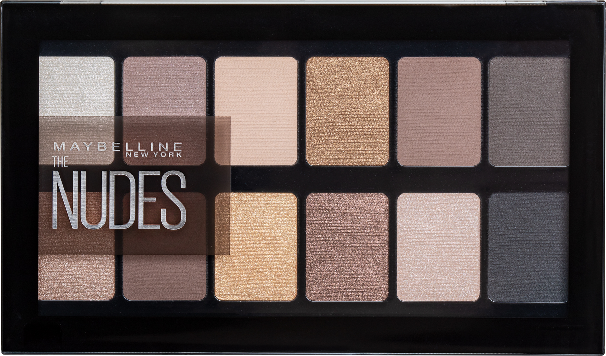 Maybelline New York The Nudes Lidschatten Palette