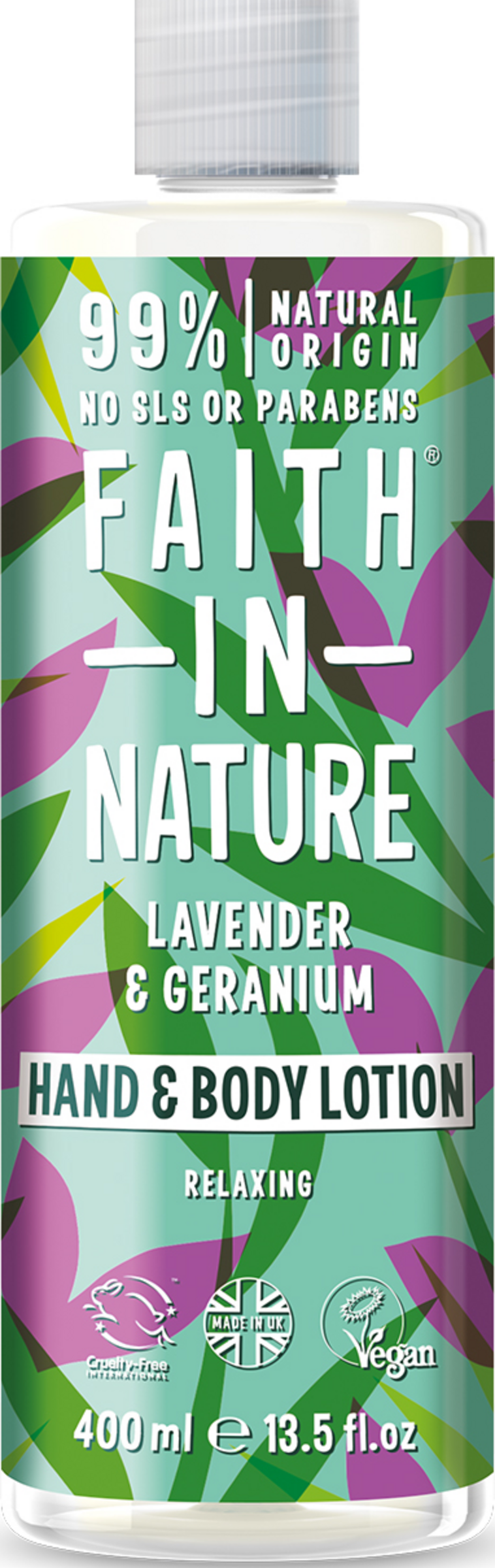 Faith in Nature Hand & Body Lotion Lavendel & Geranie