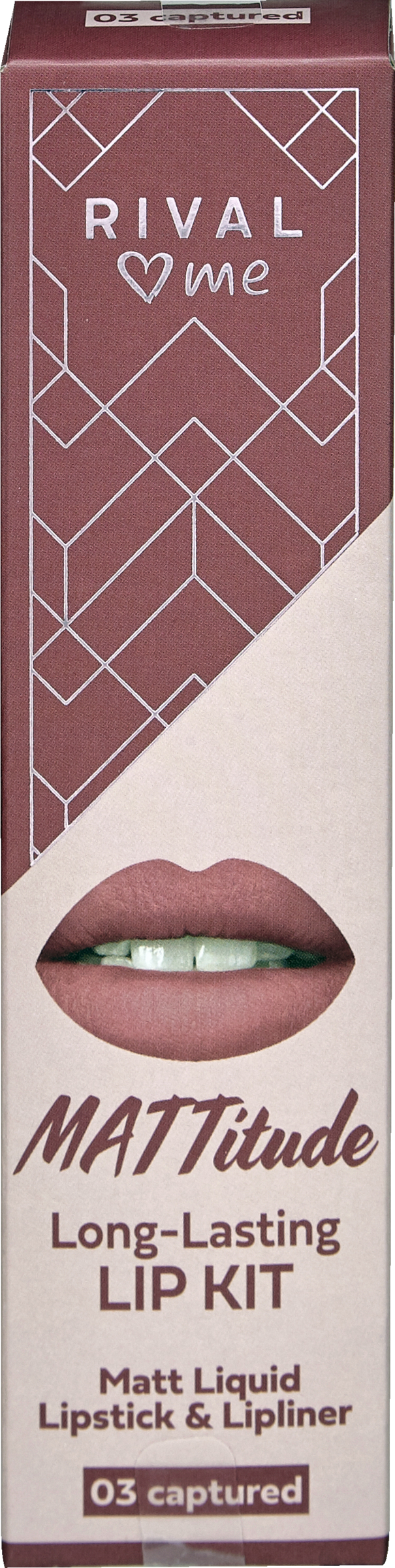 RIVAL loves me Mattitude Lip Kit 03 captured