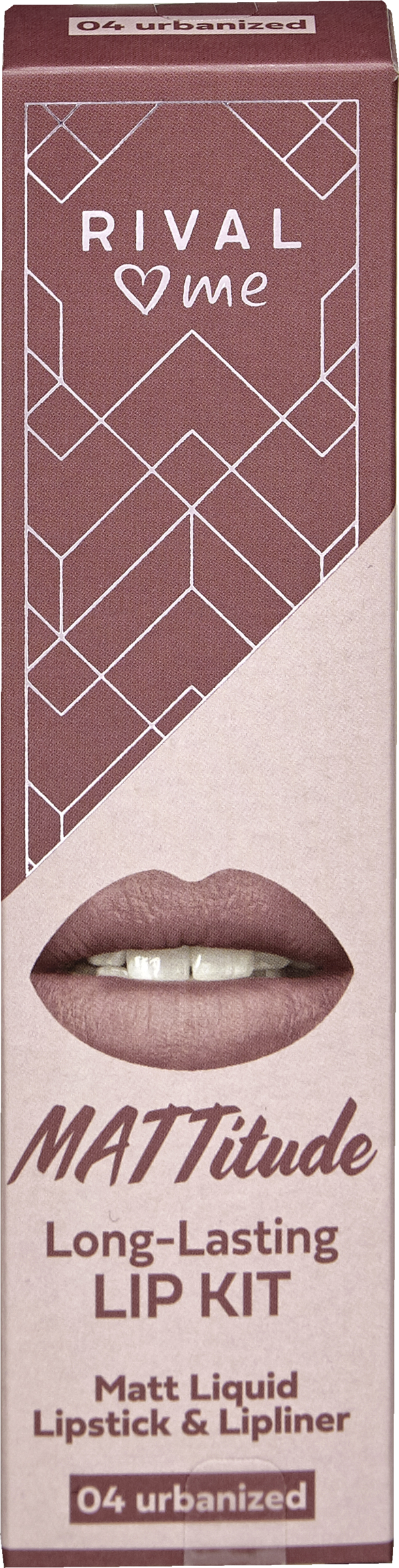 RIVAL loves me Mattitude Lip Kit 04 urbanized