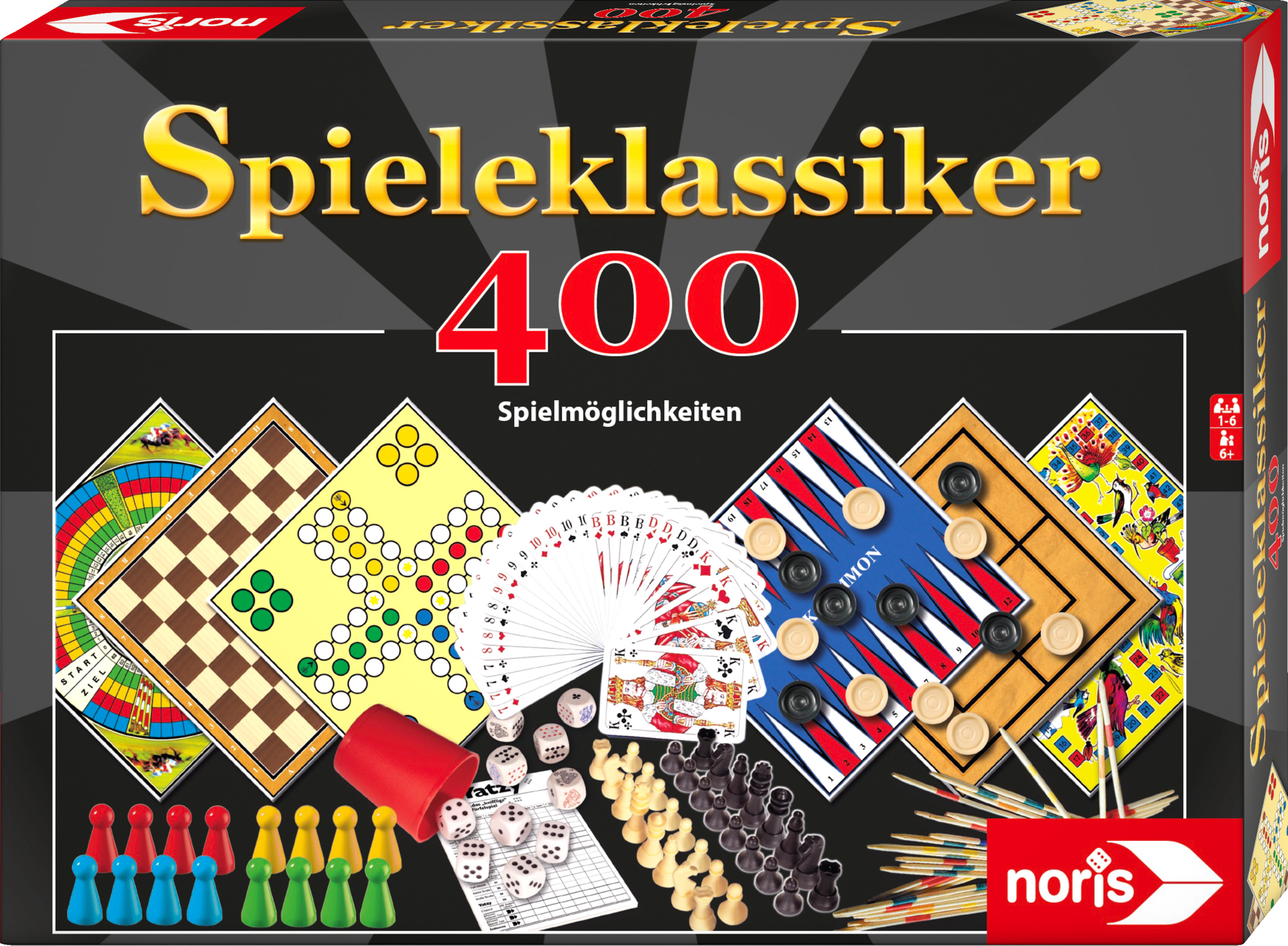 Noris Spieleklassiker 400 Spielmöglichkeiten
