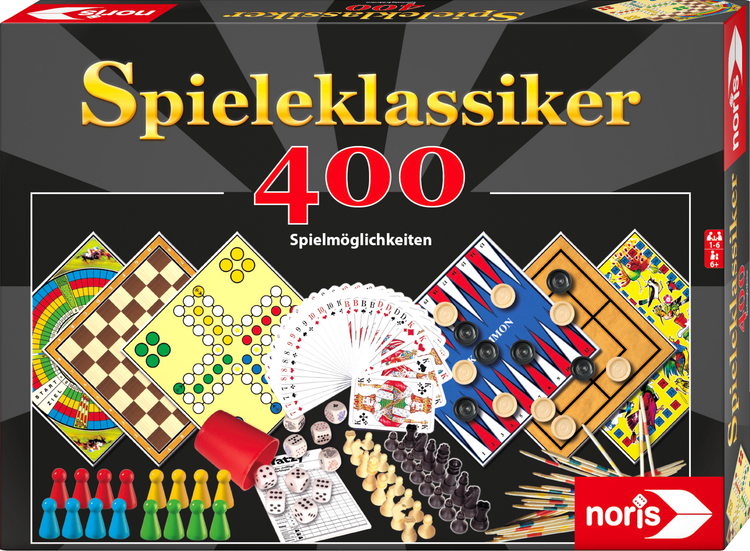 Noris Spieleklassiker 400 Spielmöglichkeiten