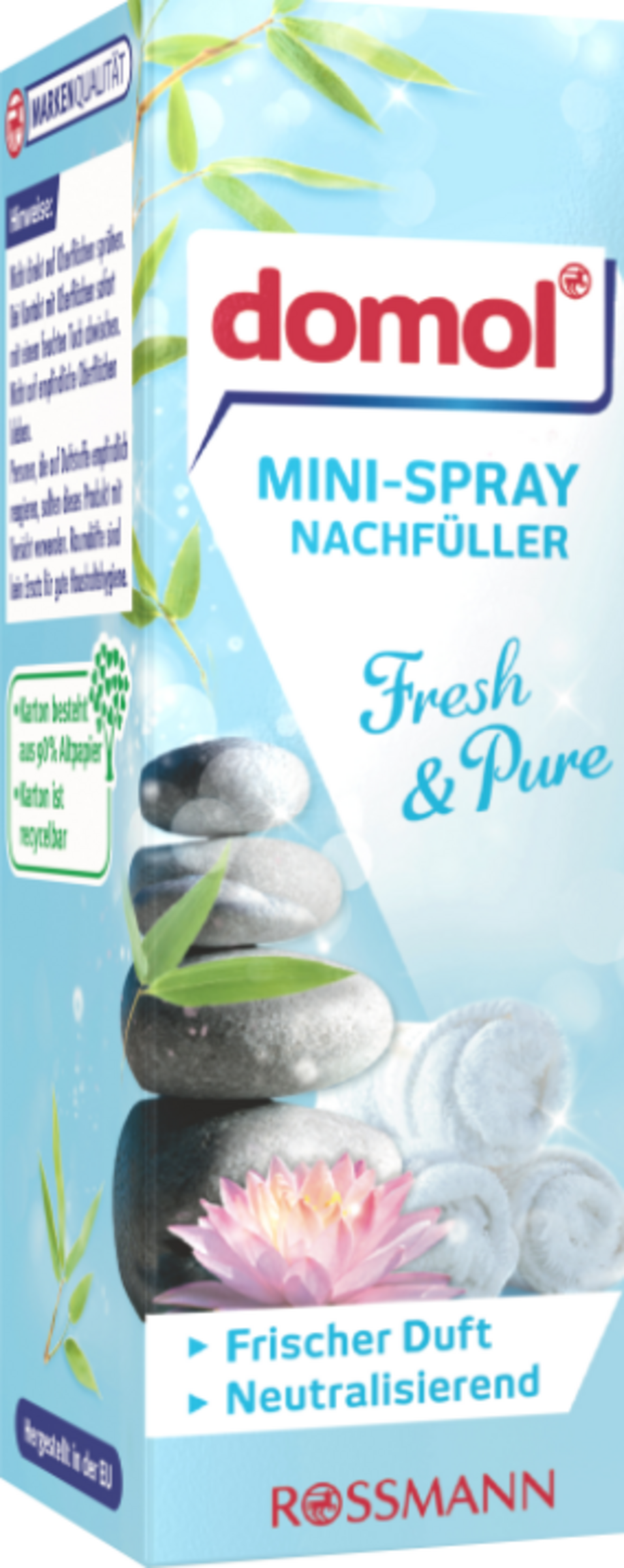 domol Mini Spray Nachfüller Fresh & Pure